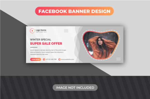 Design a Standout Winter Super Sale Facebook Banner