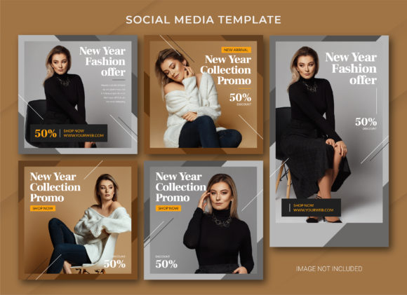 Elevate Your Visual Strategy with the Fashion Social Media Premium Template