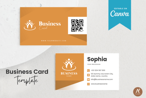 Modern Minimalism: Editable Simple Business Card Template