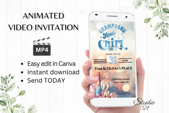 Ring in the New Year with a Standout Digital Invitation