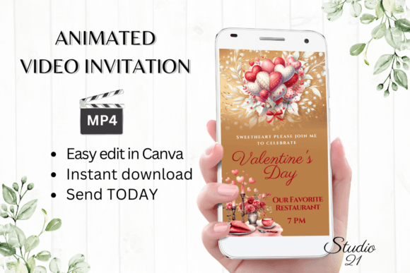 Romantic Valentines Day Invitation: Your Digital Template Guide