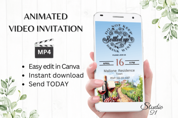Stunning Wine and Cheese Party Invitations in Minutes