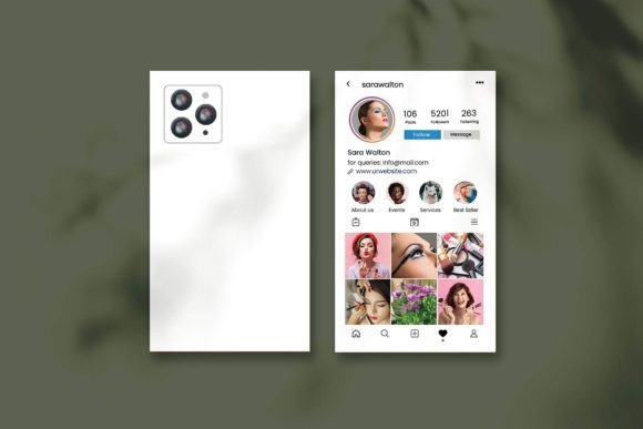 Upgrade Your Networking with the Instagram Style Business Card
